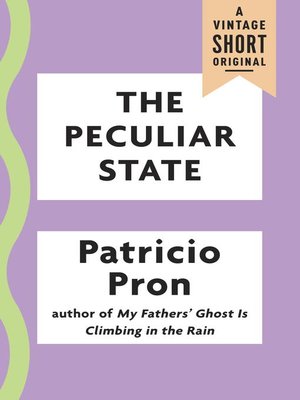 cover image of The Peculiar State